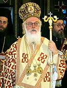 Предстоятель Русской Церкви поздравил Архиепископа Тиранского и всея Албании Анастасия с юбилеем архиерейской хиротонии